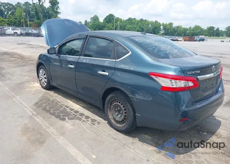 2015 Nissan Sentra Sv z USA, uszkodzony, nr VIN 3N1AB7AP4FY291123